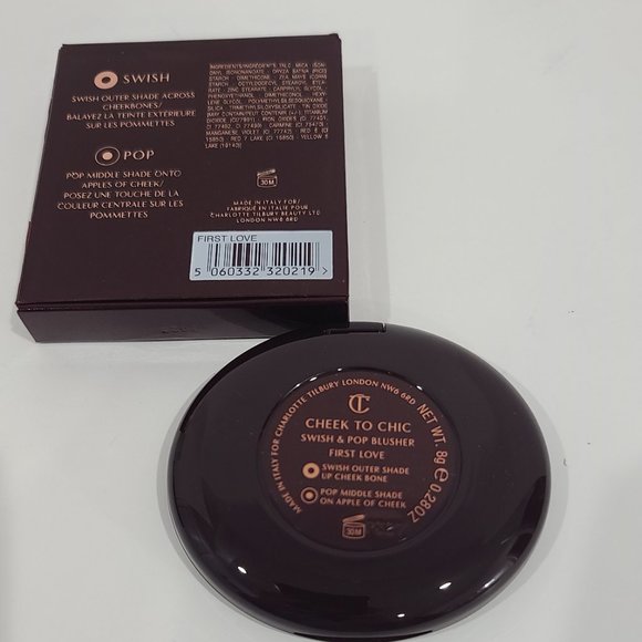 SALE! ✔️ Charlotte Tilbury FIRST LOVE Cheek To Chic Blush ✨ NEW - Picture 11 of 11